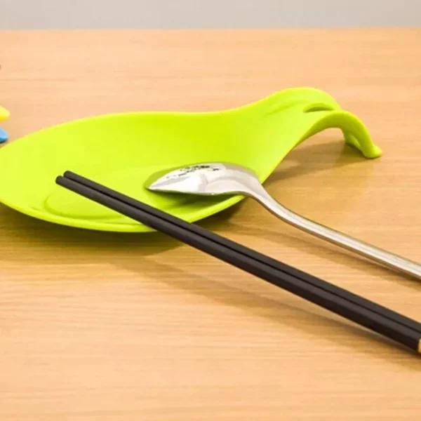 Eco-Friendly Silicone Kitchen Spoon Rest