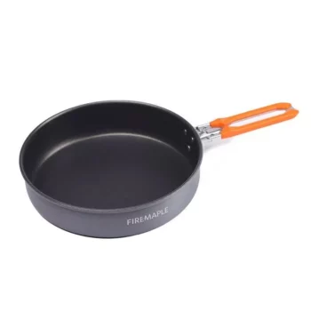 Lightweight Non-stick Camping Skillet – Outdoor Hiking Frying Pan, 0.9L Capacity, Foldable & Durable