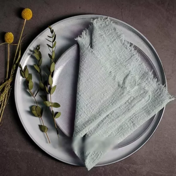 Elegant Cotton Gauze Napkins