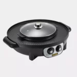 Multifunctional 2-in-1 Electric Hot Pot and BBQ Grill