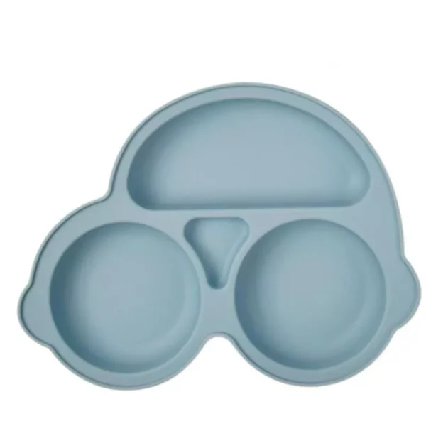 Cute Cartoon Silicone Baby Plate - Image 8