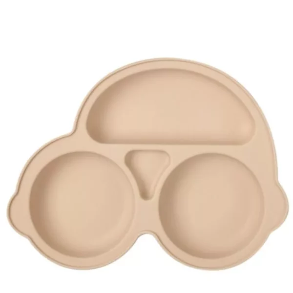 Cute Cartoon Silicone Baby Plate - Image 5