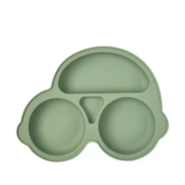 Cute Cartoon Silicone Baby Plate