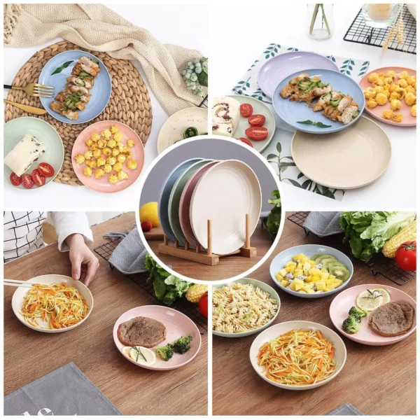 Reusable Wheat Straw Plates