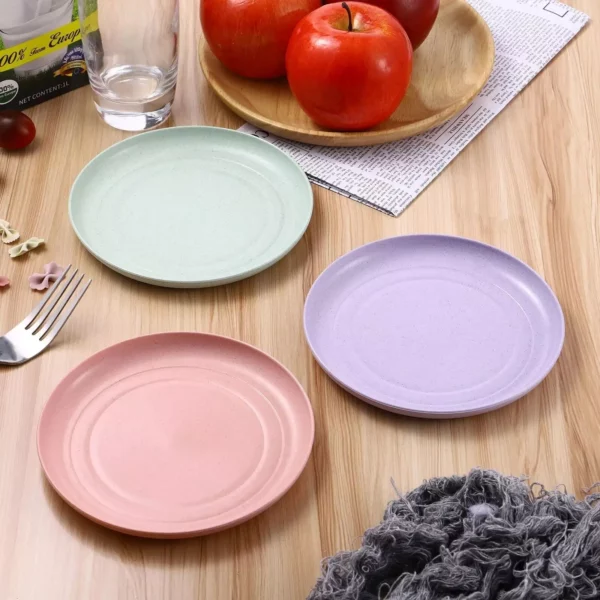 Reusable Wheat Straw Plates