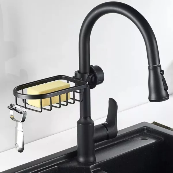 Kitchen Faucet Rack Perforation-Free Sink Rag