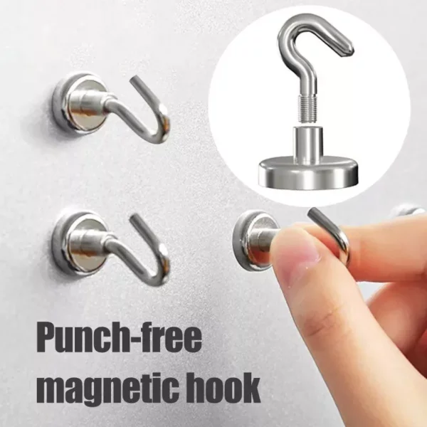 10Pcs Strong Magnetic Hooks - Image 5