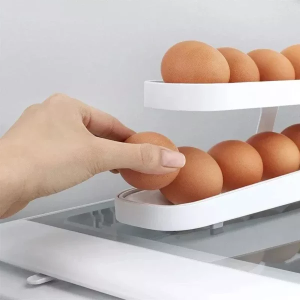 Automatic Scrolling Egg Rack Holder - Image 4