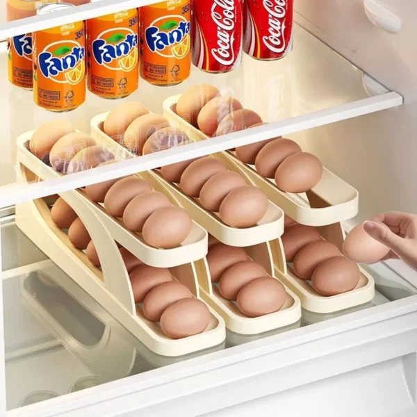 Automatic Scrolling Egg Rack Holder - Image 3