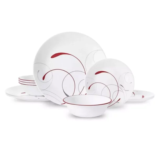 Elegant Splendor 12-Piece Dinnerware Set