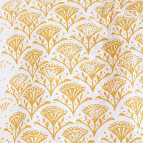 Goldenrod Floral Tea Towel - Image 4