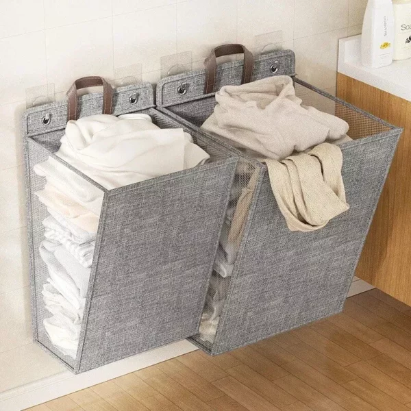 Space-Saving Foldable Laundry Basket - Image 4