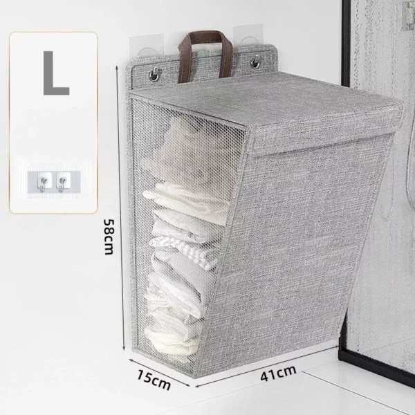 Space-Saving Foldable Laundry Basket - Image 6