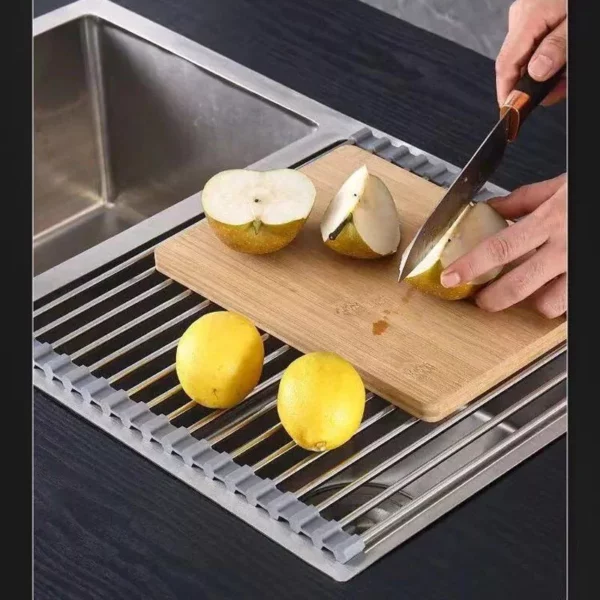 Multi-Purpose Roll-Up Sink Drying Rack - Image 5