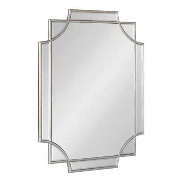 Glamorous Geometric Wall Mirror 18x24 - Magnifying Boho-Chic Decor