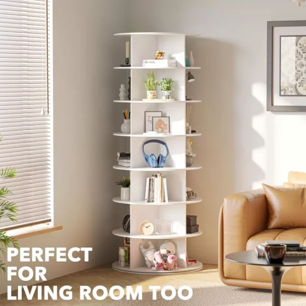 360° Rotating Shoe Rack Tower