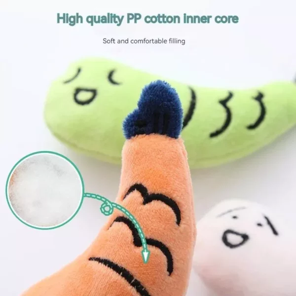 Smart Catnip Toy Plush Cute Cat Toy