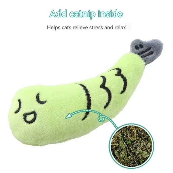 Smart Catnip Toy Plush Cute Cat Toy - Image 3