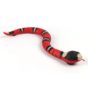 USB Rechargeable Smart Sensing Snake Toy for Cats