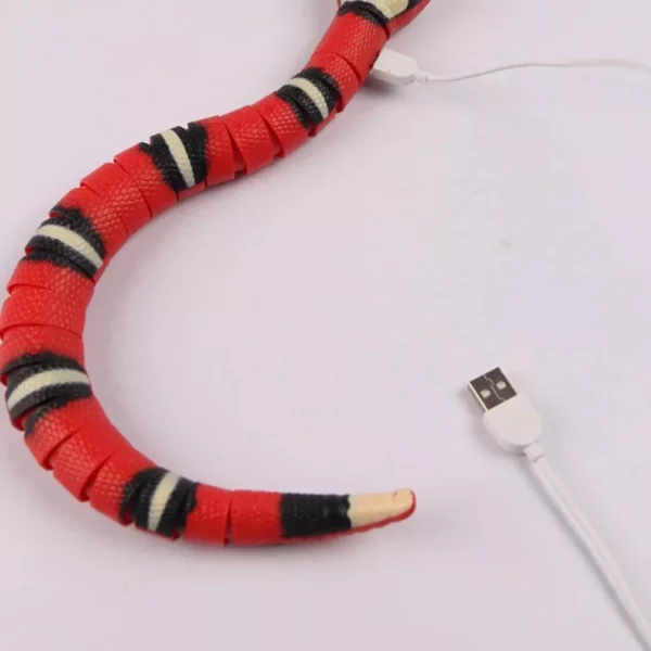 USB Rechargeable Smart Sensing Snake Toy for Cats - Image 5