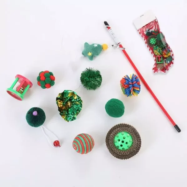 Christmas Pet Toy Set