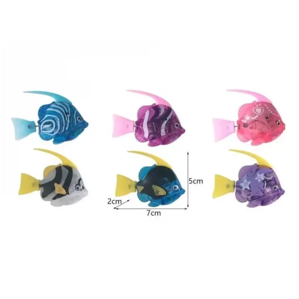 Interactive LED Light-Up Swimming Fish Toy for Cats and Dogs