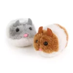 Vibrant Mice Shaped Plush Cat Toy