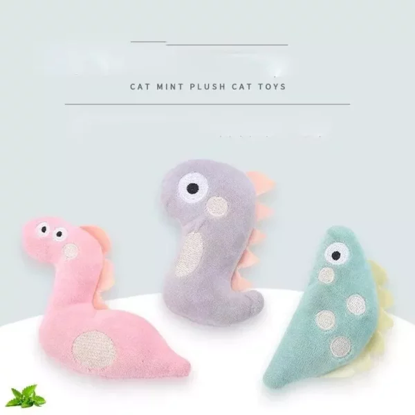 Catnip Plush Cat Toy: Interactive & Bite-Resistant Puppet Doll for Cats