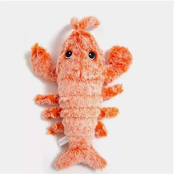 Interactive Electric Jumping Shrimp – Plush Toy for Cats and Dogs