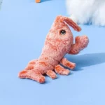 Interactive Electric Jumping Shrimp - Plush Toy for Cats and Dogs