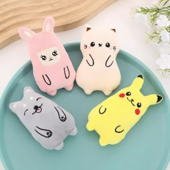 Adorable Anime Character Catnip Toy for Cats – Plush & Catmint Infused