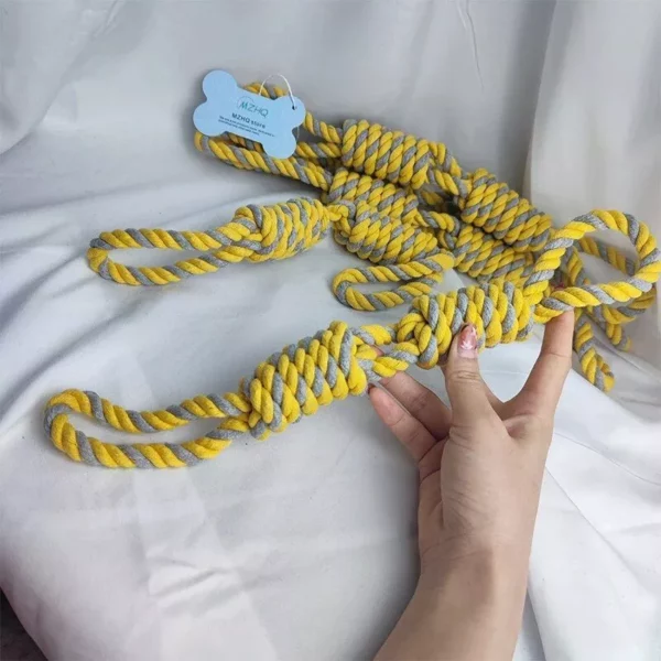 Durable Cotton Rope Dog Toy for Medium & Small Dogs