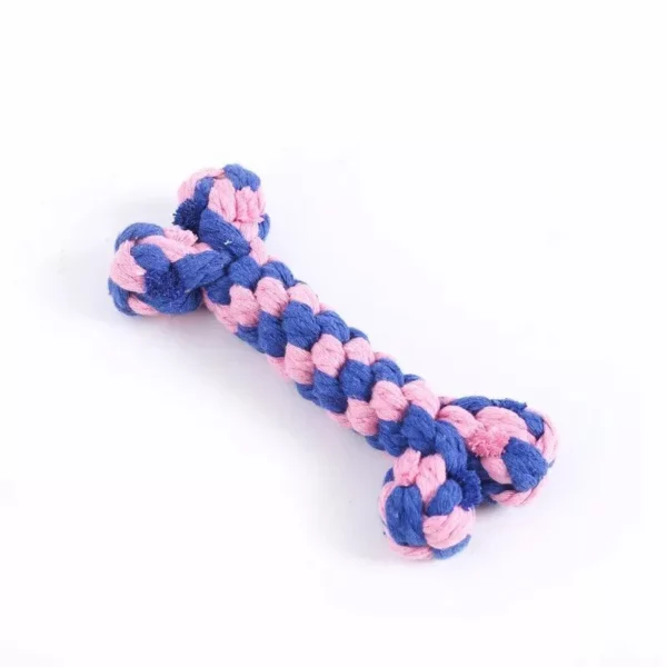 Durable Wood Dog Rope Toy - Image 4