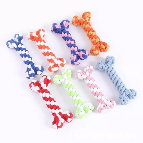 Durable Wood Dog Rope Toy