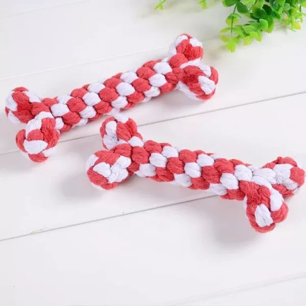 Durable Wood Dog Rope Toy - Image 7