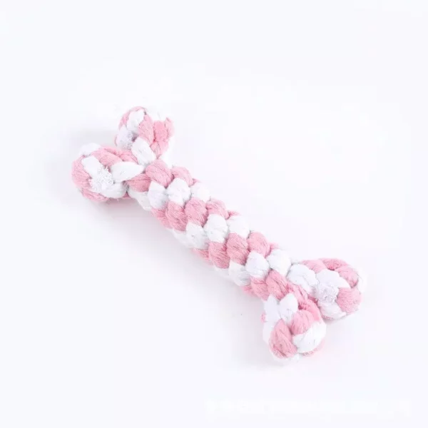 Durable Wood Dog Rope Toy - Image 5