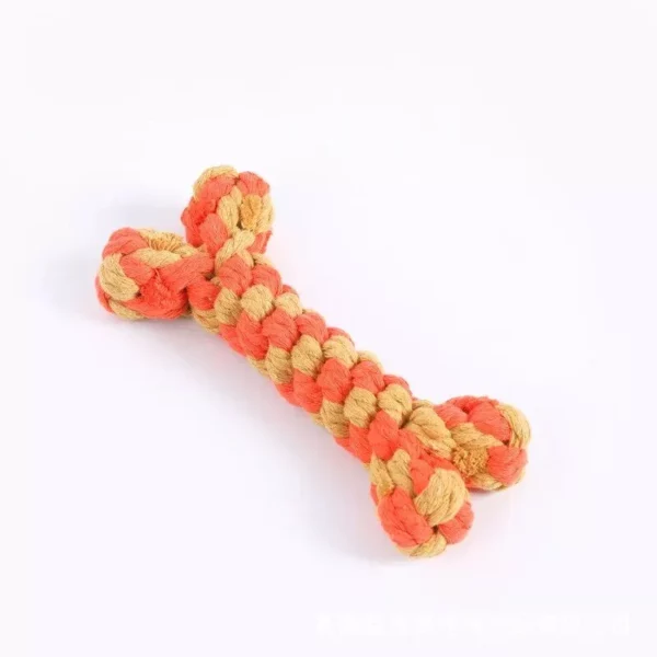 Durable Wood Dog Rope Toy - Image 6