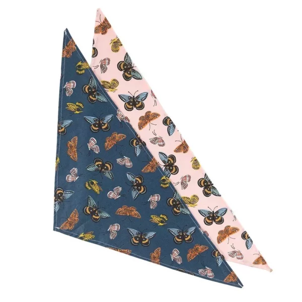 Charming Butterfly Print Pet Bandana - Image 6