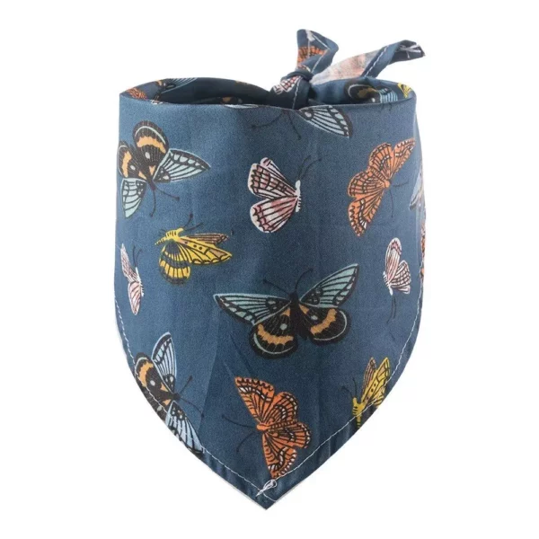 Charming Butterfly Print Pet Bandana - Image 4