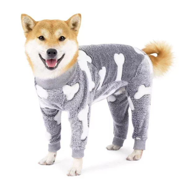 Warm Fleece Winter Dog Jumpsuit - Image 2