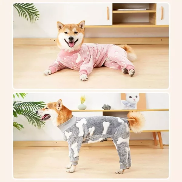 Warm Fleece Winter Dog Jumpsuit - Image 6