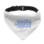 Adopted Pet Bandana Collar - Cute Scarf Collar - Trendy Dog Bandana