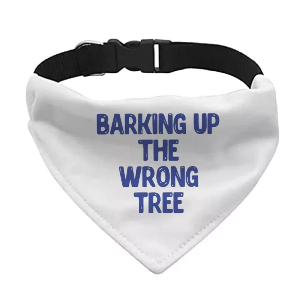 Funny Design Pet Bandana Collar - Cool Quotes Scarf Collar - Graphic Dog Bandana