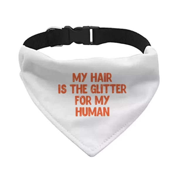 Cool Saying Pet Bandana Collar – Best Quote Scarf Collar – Printed Dog Bandana