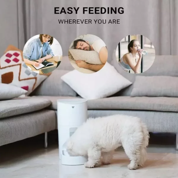 9L Smart Pet Feeder with Interactive App Control & Voice Recording - Image 5