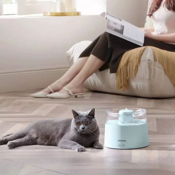 Cat Water Fountain with Wireless Pump