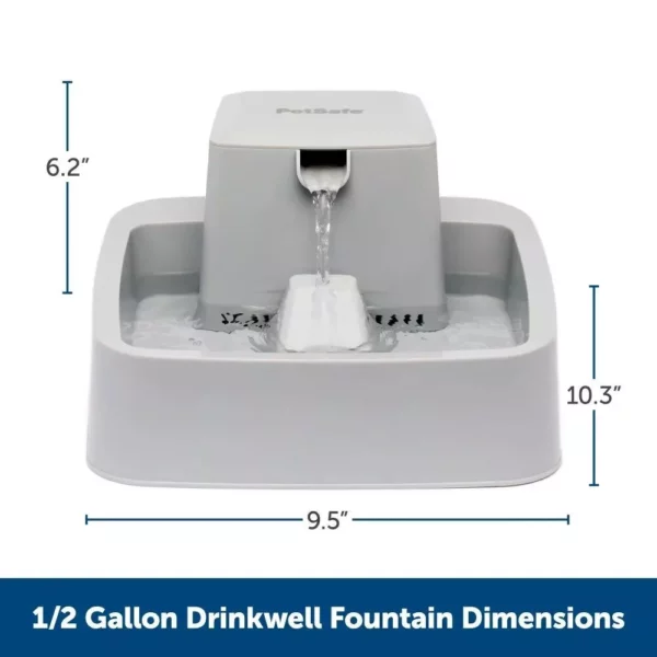 Automatic 1/2 Gallon Pet Water Fountain