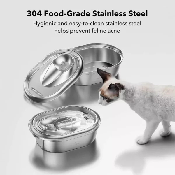 Stainless Steel Cat Water Fountain