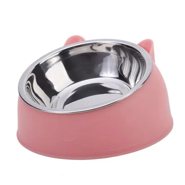 Ergonomic 15° Tilted Pet Bowl