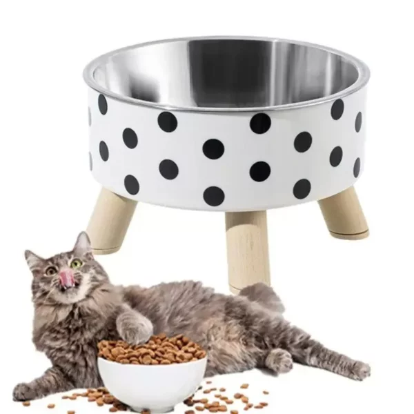 Elevated Comfort Cat & Small Dog Feeding Bowl